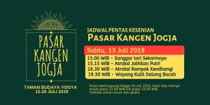 Pasar Kangen Jogja 2019 Segera Digelar