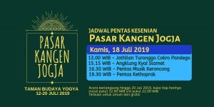 Pasar Kangen Jogja 2019 Segera Digelar