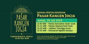 Pasar Kangen Jogja 2019 Segera Digelar