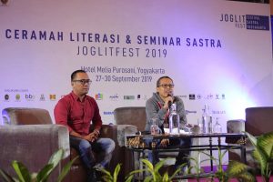 Seminar JOGLITFEST 2019 Oleh Eka Kurniawan