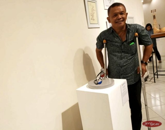 Pematung Dalam Pameran JSSP Tahun 2019