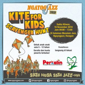 Kite For Kids at Ngayogjazz 2019