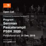 Panggilan Terbuka Program Seniman Pasca-terampil 2020 di Padepokan Seni Bagong Kussudiardja Yogyakarta