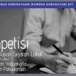 Kompetisi Penulisan Kajian Sejarah Lokal oleh Dinas Kebudayaan Daerah Istimewa Yogyakarta