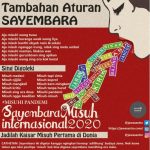 Sayembara Misuh Tingkat Internasional Tahun 2020 Jawasastra