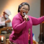 Endah Laras dalam Pertunjukan Orkes Musik Keroncong “Ora Obah, Ora Mamah oleh Sinten Remen di FKY 2020