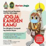 Pesta Virtual Jogja Kangen Kamu Digelar guna Menyambut Hari Ulang Tahun Kota Jogja ke-264