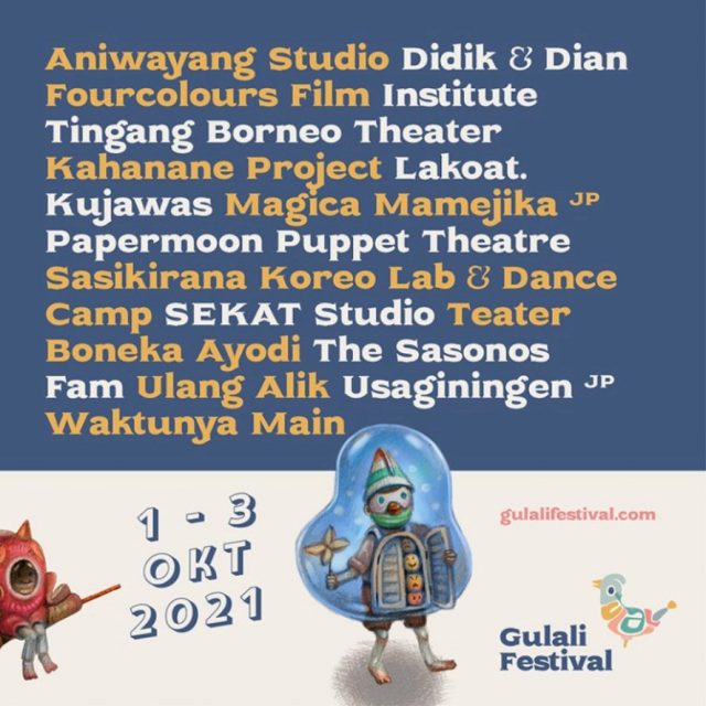 Penampil Festival GULALI Tahun 2021