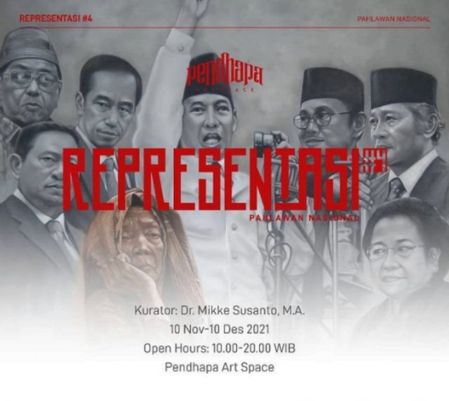 Pameran Seni Rupa Representasi 4 Tentang Pahlawan Nasional di Pendhapa Art Space